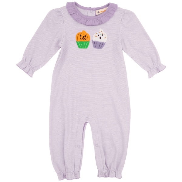 Halloween Cupcakes Ruffle Romper