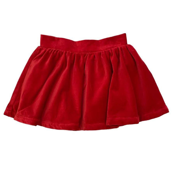 Red Velvet Skirt