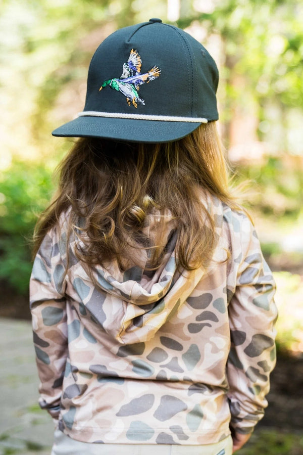 Youth Performance Hoodie- Pintail Camo