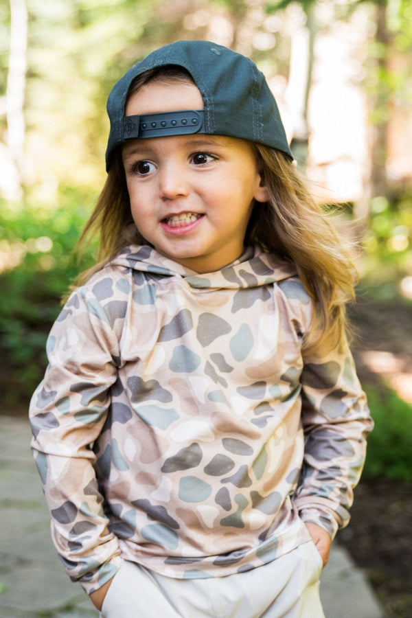 Youth Performance Hoodie- Pintail Camo