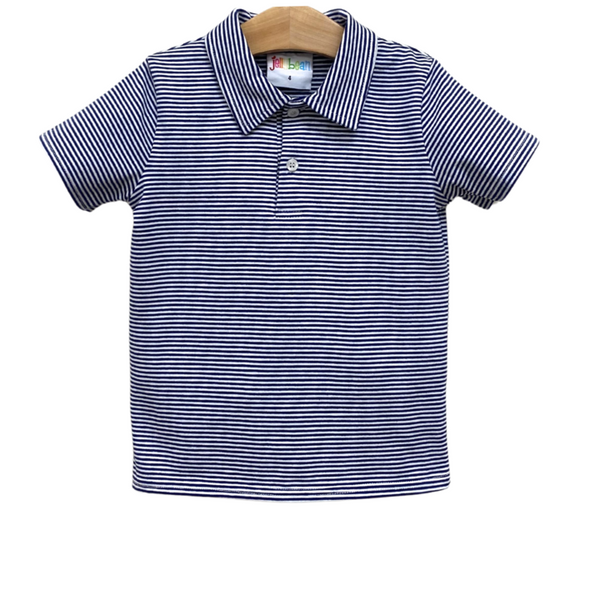 Michael Polo- Navy Stripe