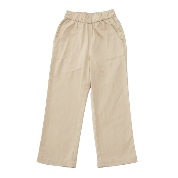 Elastic Pants- Khaki